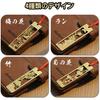 Metal Bookmarks for Books, Stainless Steel Book Markers, Elegant Traditional Chinese Four Gentlemen (Plum, Orchid, Bamboo, Chrysanthemum) Design,