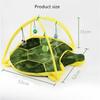 52x35cm cat play mat cat tent activity center with hanging cat toy ball mouse outdoor pet bed cat play tent easy to carry