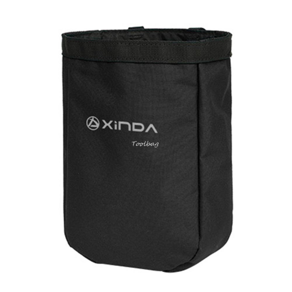 Portable Climbing Exploration Bag Nylon Waterproof Wear-Resistant Elastic Drawstring Closure 2L High-Altitude Operation Tool Bag