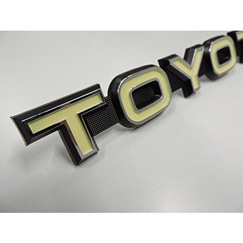 [Vzácné běžné domácí originální díly] Land Cruiser 40 FJ40 BJ40 Znak přední masky Znak Toyota Toyota Motor Corporation (TOYOTA)