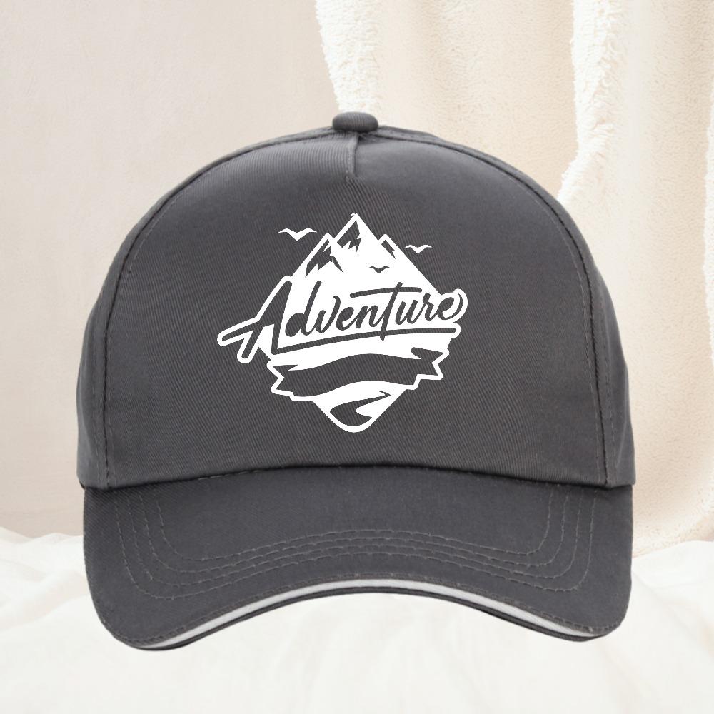 Adventure Is Out There Outdoor Sun Hat for Mountain Climbing Adjustable Unisex Women Baseball Cap Pike Hunter Fishing Hats