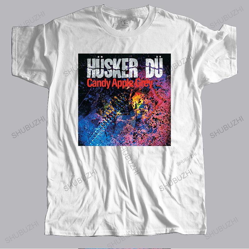 Homme t shirt summer men fashion tshirt Brand Clothing Husker Du Zen Candy Aplle Grey unisex black teeshirt casual cool tees