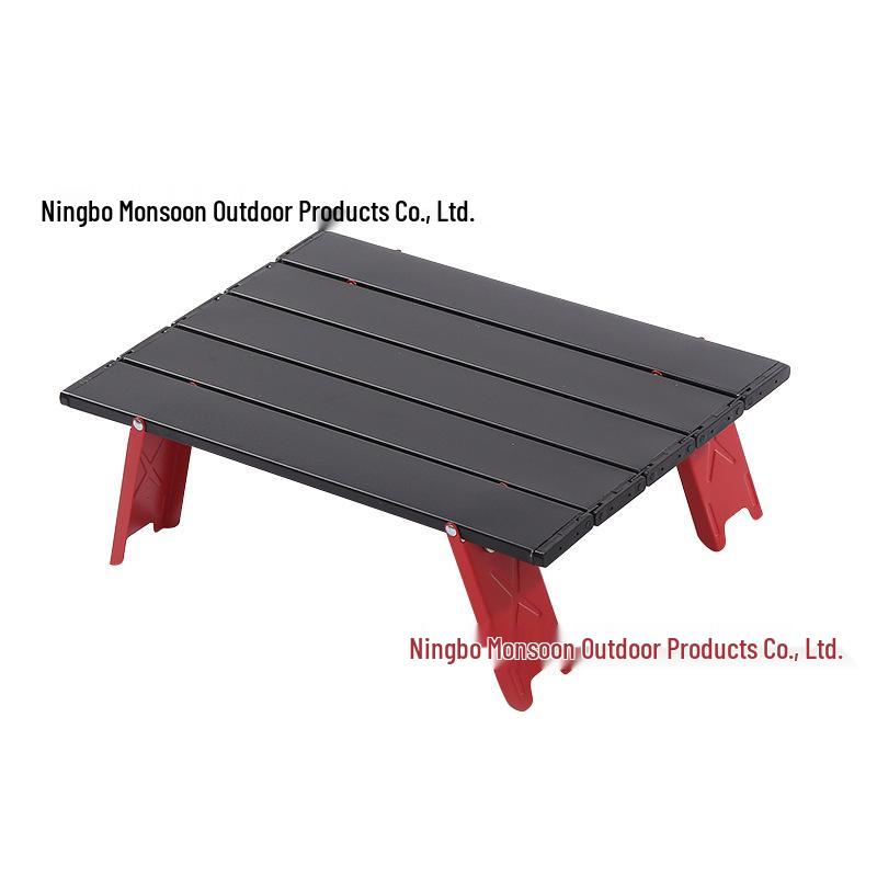 Lightweight Portable Aluminum Camping Coffee Table: Outdoor Tactical Mini Table Board