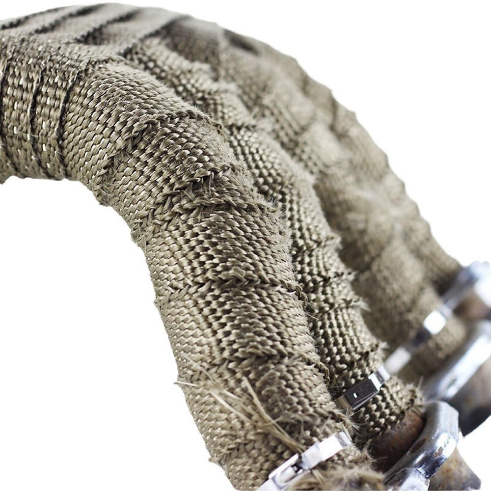 Heat Resistant Thermo Bandage 2.5cm*5m Fiberglass Heat Resistant Cloth Muffler