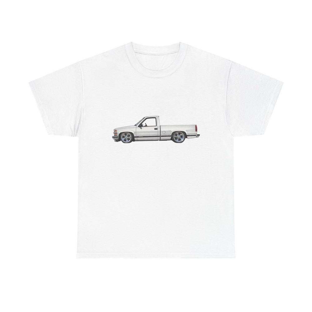 90 s OBS Chevy Truck Graphic T Shirt Unisex Heavy Cotton Tee NEW Unisex T-Shirt XXL