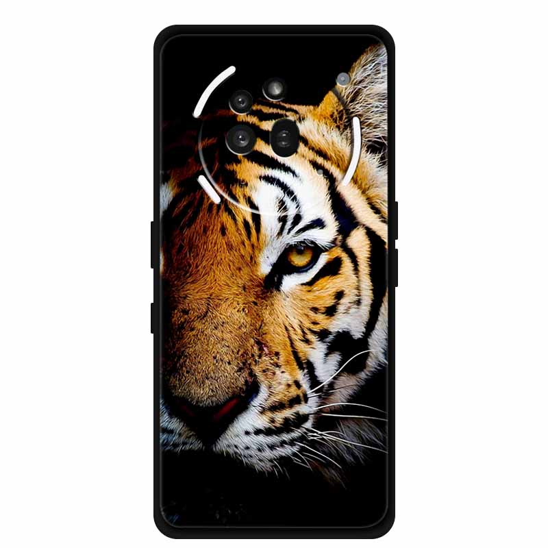 For Nothing Phone 3A Pro Case 3 A Pro Phone Cover Wolf Black Silicone Soft Coque For Nothing Phone3A Pro Back Cover Case 3APro