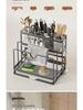 Wall-Mounted Kitchen Knife & Utensil Holder: Multifunctional Stainless Steel Rack for Pot Lids, Chopsticks, and Cutting Boards.