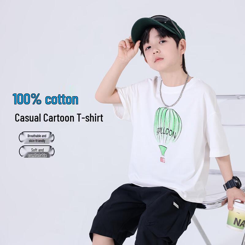Yoyo Tale Boys  Cotton Short Sleeve T-Shirt 150