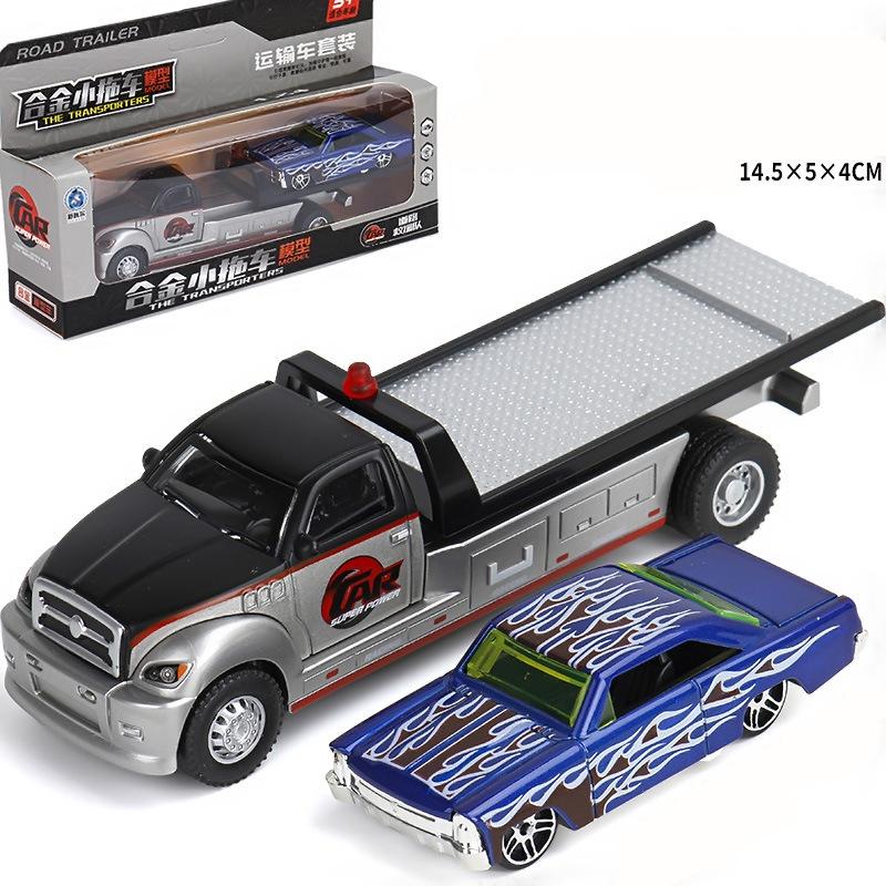 1:64 Scania Container Truck American Container Truck Alloy Diecast Model Car Mini GT Vehicle Toy Models Miniature Cars Birthday