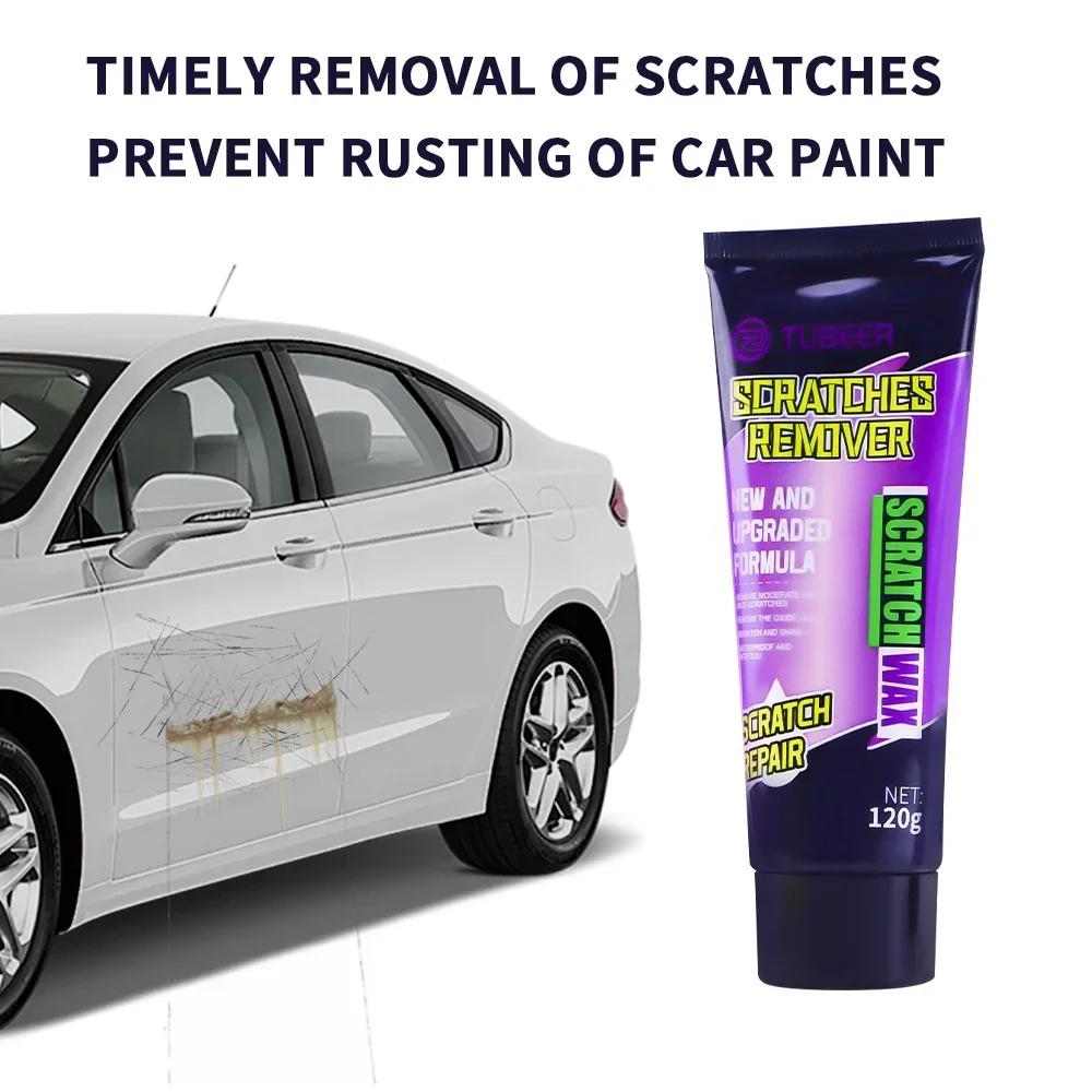 Odstraňovač škrábanců Nářadí pro péči o lak Auto Swirl Odstraňovač škrábanců Opravy Leštění Brusná směs na karoserie auta Anti Scratch Wax