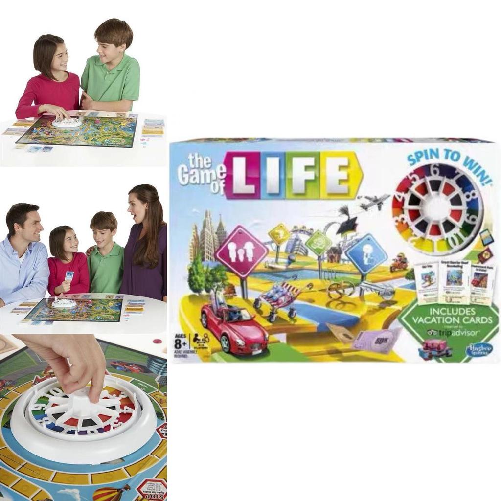 The Game Of Life English Card Deck Interactive Family Game For Game Night