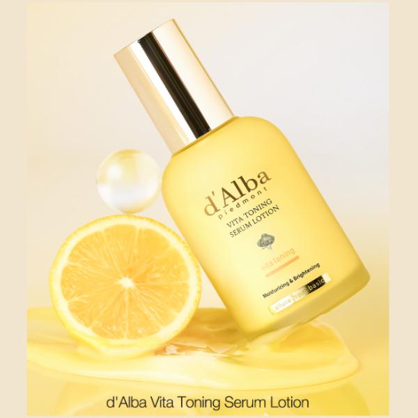d'Alba Vita Toning Serum Lotion (100ml / 3.38 Oz) (3 Options)