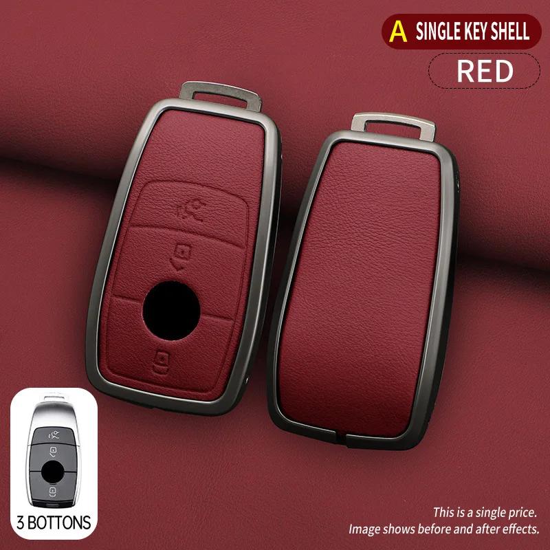 

Модный литой автомобильный дистанционный ключ чехол чехол для Mercedes Benz ACESG Class GLC CLE CLA GLB GLS W177 W205 W213 W222 X167