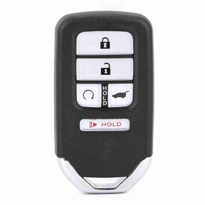 4 Tasten Auto Fernbedienung Schlüssel 433MHz 47 Chip Passend für Honda CR v Civic Pilot SUV KR5V2X