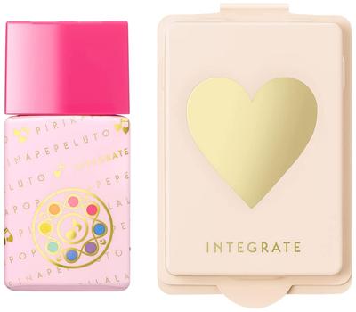 Integrate Pro Finish Liquid Special Set D Doremi Limited Edition Ocher Slightly 30mL (Ojamajo Design) Foundation, 10, Lighter, (1g)