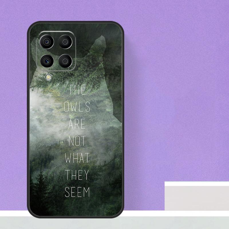 Fire Walk With Me Twin Peaks For Samsung Galaxy M15 M55 M13 M33 M53 M21 M31 M51 M30s M20 M14 M34 M54 M12 M32 M52 Case