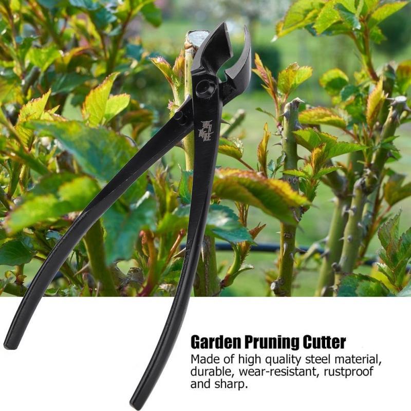 Buy ,210mm Round Edge Steel Garden Pruning Shears Thick Branches Cutter Scissors Bonsai Tools at