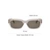 Celine Logo Square Sunglasses Women sunglasses Gray CL40267U59E