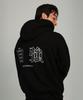 Jagang Heavy Oversized Cutout Hoodie [Black]