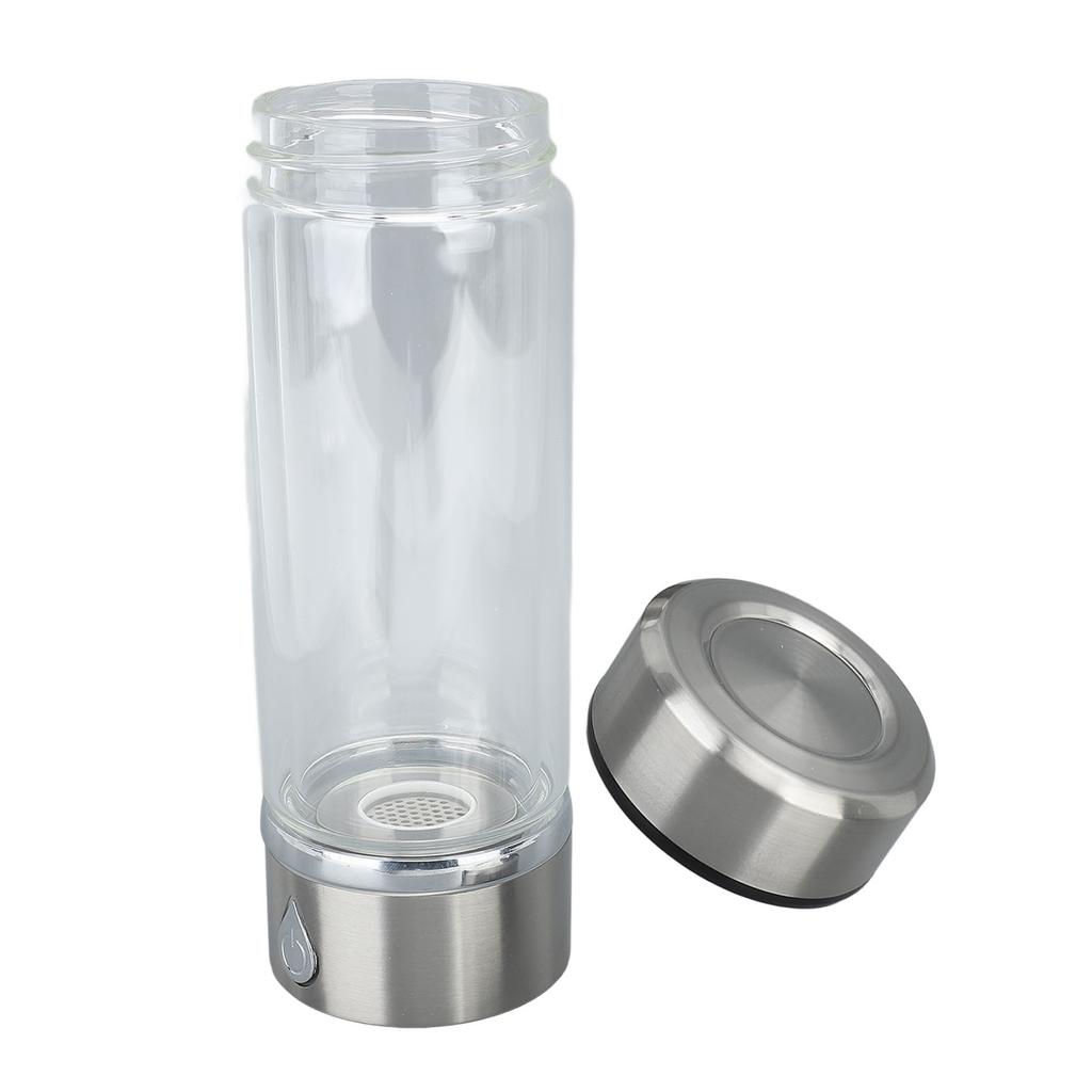 Wasserstoffflasche USB Wiederaufladbar Anti-Rutsch-Boden 380ML 600?900PPB Schnell Wasserstoffreiches Wasser