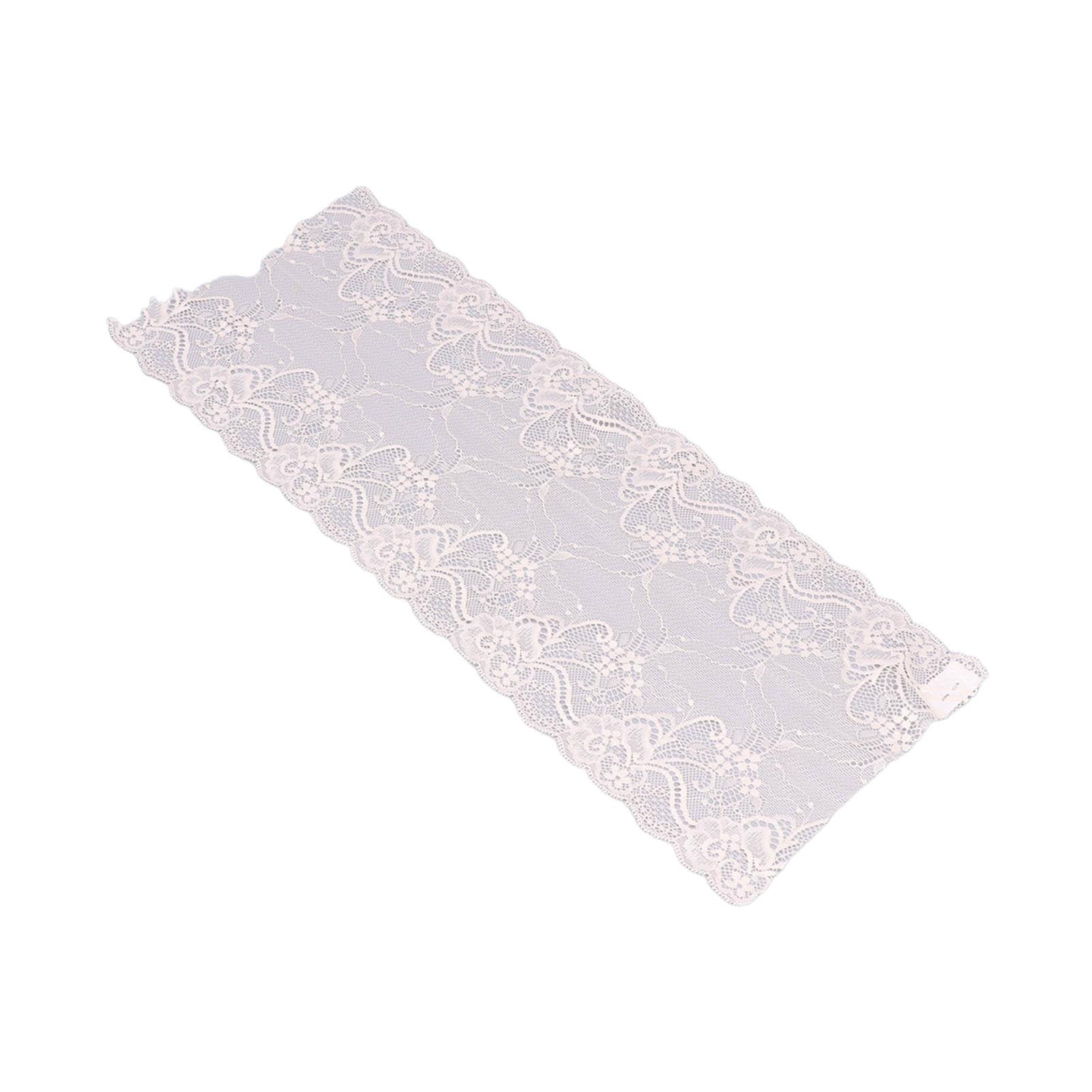

Lace Ribbon 19cm Wide 10 Yards Good Elasticity Safe Use Simple Operation Add Elegance Clothing AccessoriesApricot абрикосовый