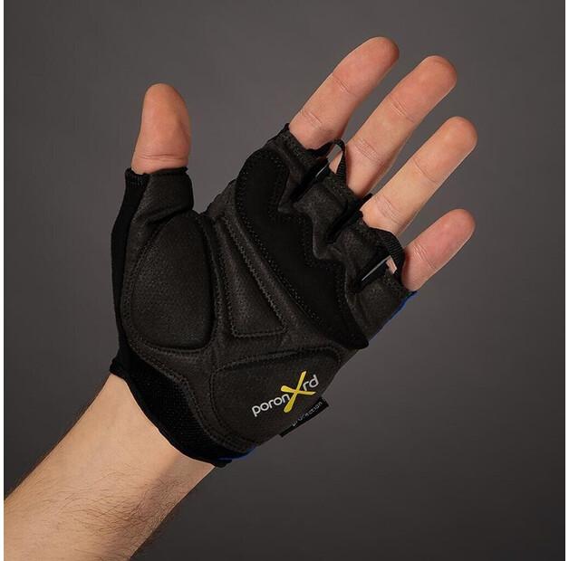 Chiba Gel Comfort Active Bicycle Gloves (blue/black)