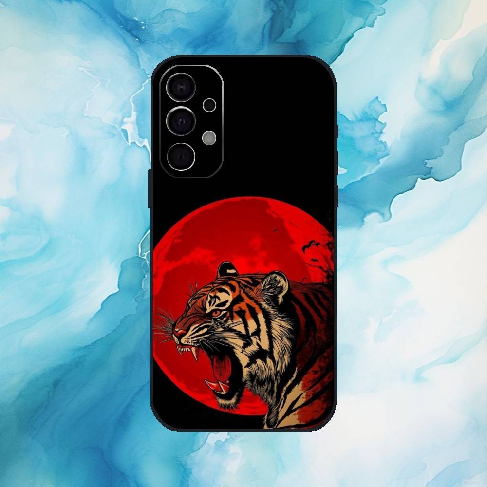 

Mythic Tiger Visions Phone Case For Samsung Galaxy A73,A72,A71,A70,A53,A52,A51,Soft Silicone Black Cover Samsung a40