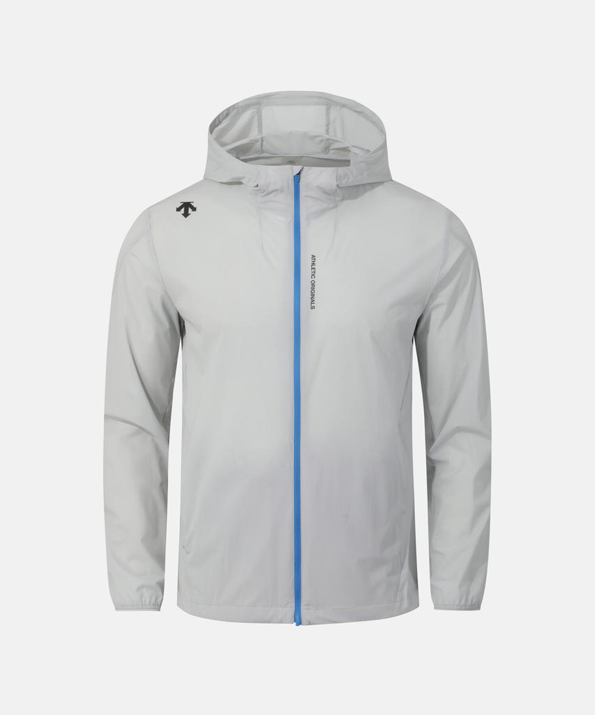 Descente Running Airglider Lightweight Windbreaker Jacket Grey Sr223Rwb41 (A Type)