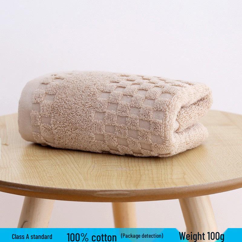 Serviette de bain épaisse absorbante en pur coton pour la maison et le lavage du visage
