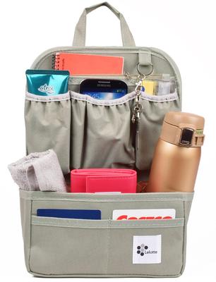 Vertical Backpack Inner Bag for A4 Tote and Lightweight Bags, Self-Standing, Slim, Small,