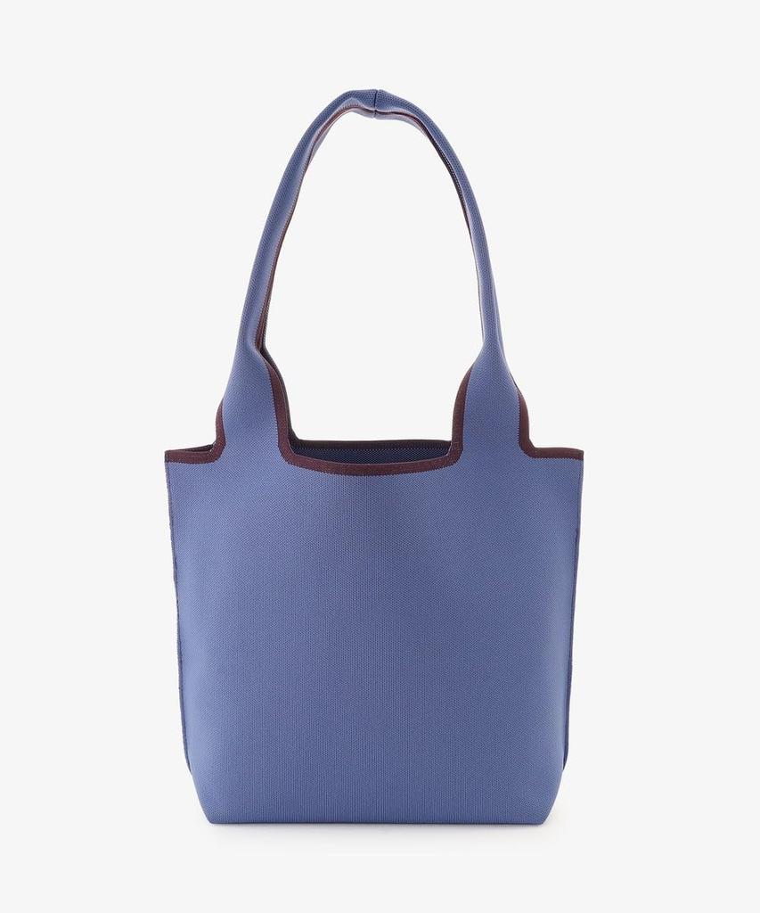 Afternoon Tea Living Tote Bag HW51 Knit Marche Tote Bag, Blue