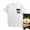 Anime JoJo Cute Character Print Short-Sleeved T-shirt Cotton Summer Men's And Women's Casual Fashion Sports Oversized Tshirt