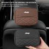 For Jeep Car Tissue Box Sunshade Seat Backrest Suspension Armrest Bag For Jeep Grand Cherokee Wrangler JK Gladiator Renegade