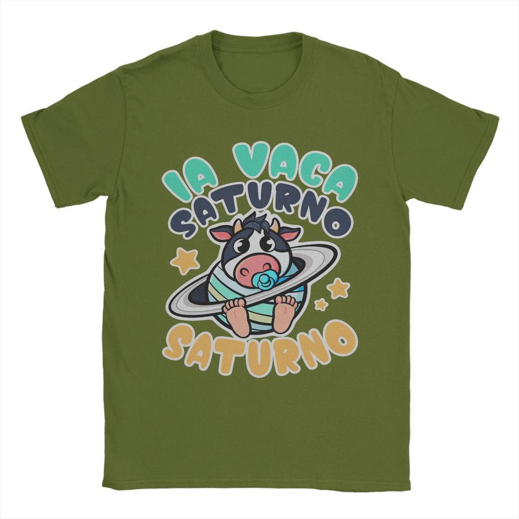 Men's T-Shirts Halloween Italian Brainrot Unique 100% Cotton Tees Short Sleeve  T Shirts O Neck Tops Big Size