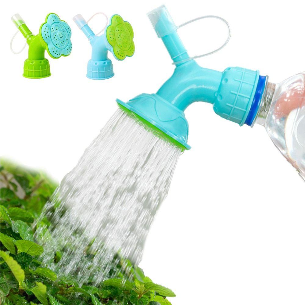 Plastic Bottle Cap Sprinkler Dual Head Irrigation Head New Watering Sprinkler Garden Pots