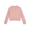 Puma Solid Color Casual Single-Breasted Cardigan Long Sleeve Knitwear Women Cardigans Pink 627731-55