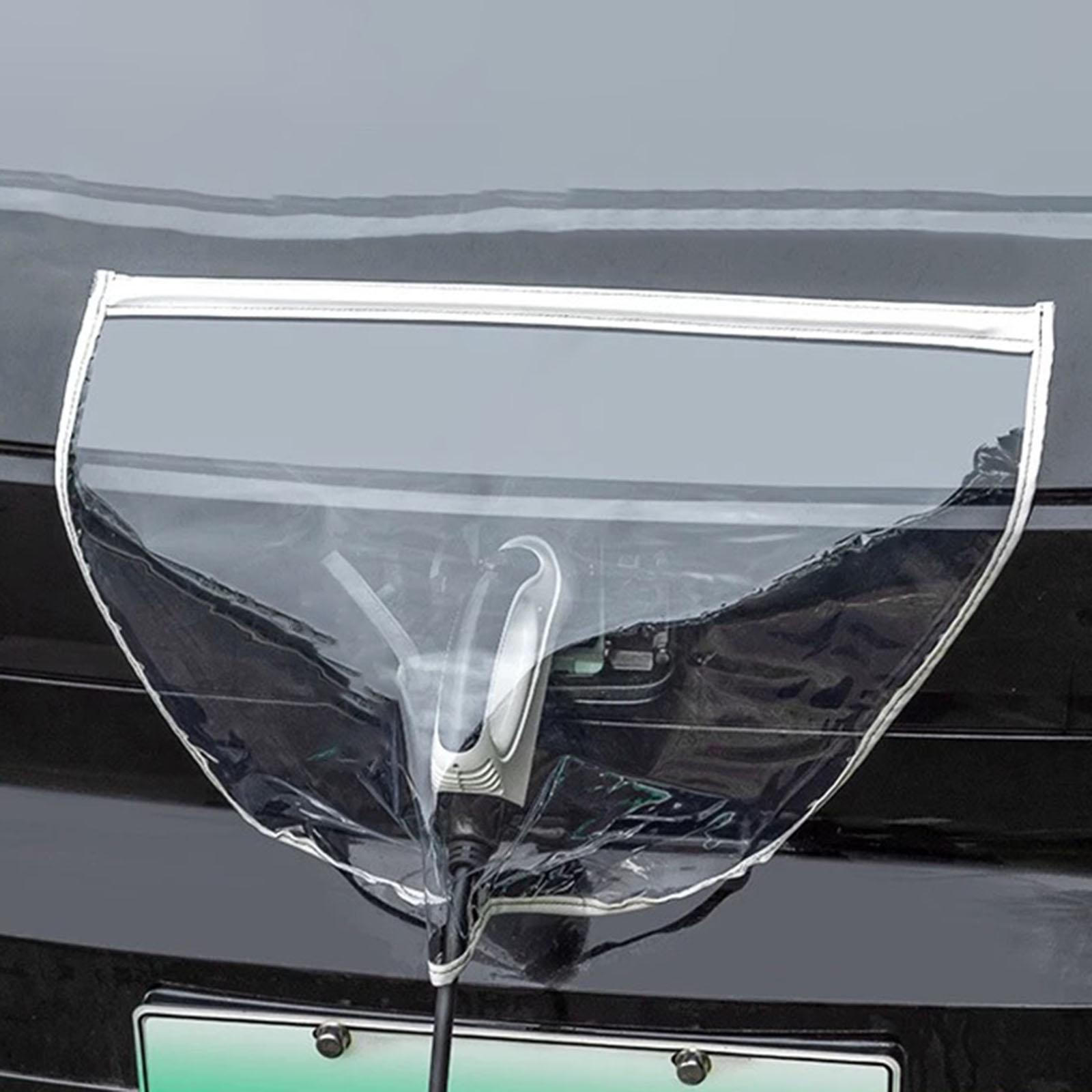 

Автомобильный порт для зарядки, чехол от дождя, электрический разъем для зарядного устройства, защитный кожух белый