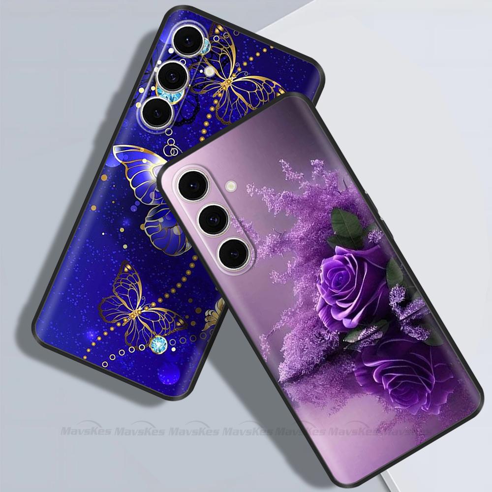 For Samsung Galaxy A04s Case New Cute Cartoon Painted Back Cover Shockproof Phone Case For Samsung A04s A05s A03s A02s Soft Bags