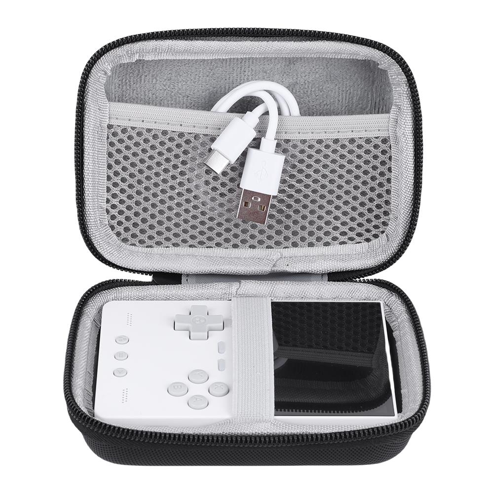 Hard Carrying Case Shockproof Travel Carry Bag with Mesh Bag Game Accessories Box Game Console Case Storage Bag for Trimui Brick
