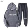 Essentials by FEAR OF GOD: Trendige Couple Hoodies mit Fleece Zweiteiliges Set