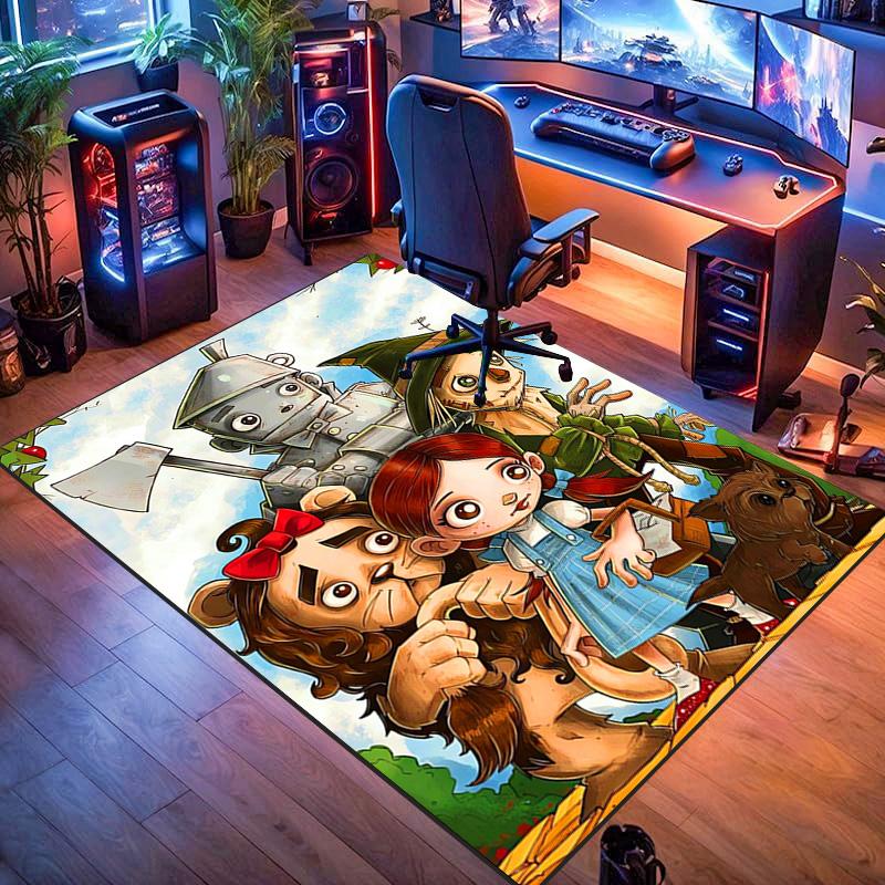 Fantasy Adventure Journey carpet printing Suitable for all seasons Doormat Christmas gifts Dormitory decoration