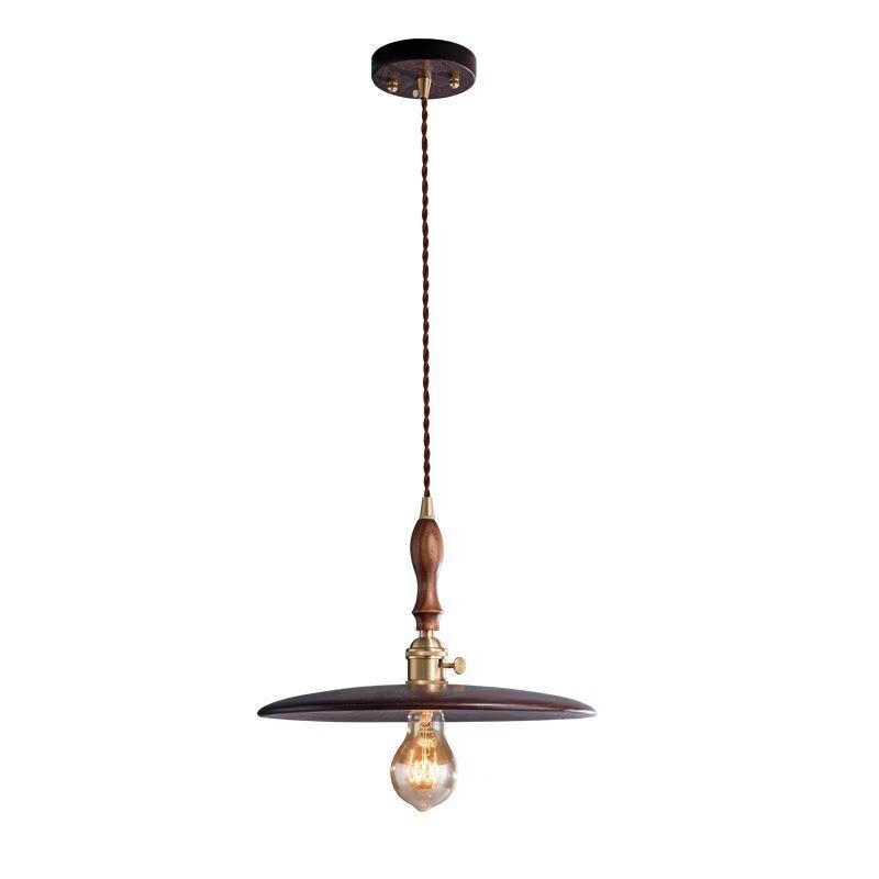 Oeny Japanese Style Solid Wood Chandelier