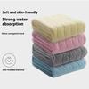35x75cm Coral Fleece Towel Super Highly Absorbent Bath Towel Quick Dry Lint-Free Hand Towel