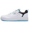 New Life Collection Durable Breathable Low Top Skateboard Shoes White Black 912138012-1