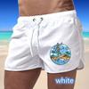 74  Summer Men's Quick-Drying Swim Trunks Printing Sports Pants Swimwear Beach Shorts Jogging Shorts