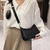 Fashion Ladies Hobos Underarm Bag Simple Women Shoulder Crossbody Bags Female Girls Small Handbags with Purse