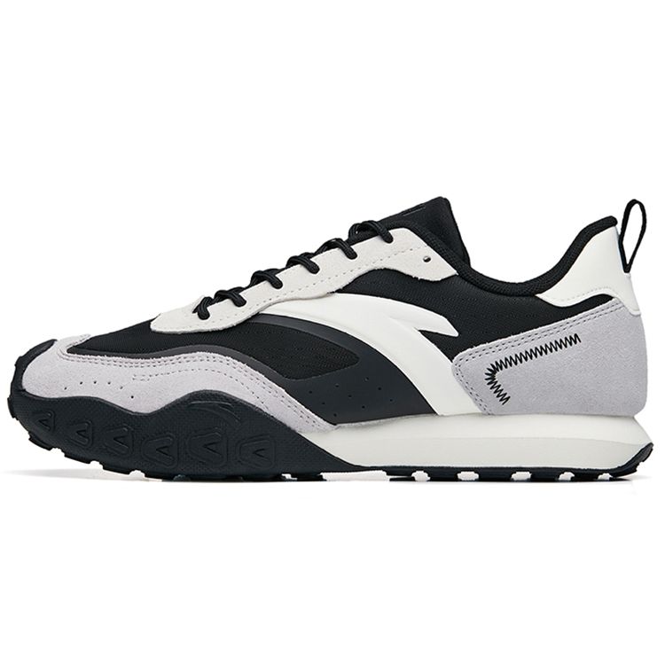 ANTA Men Casual Retro Sneakers White Grey Black 112238856-2 39
