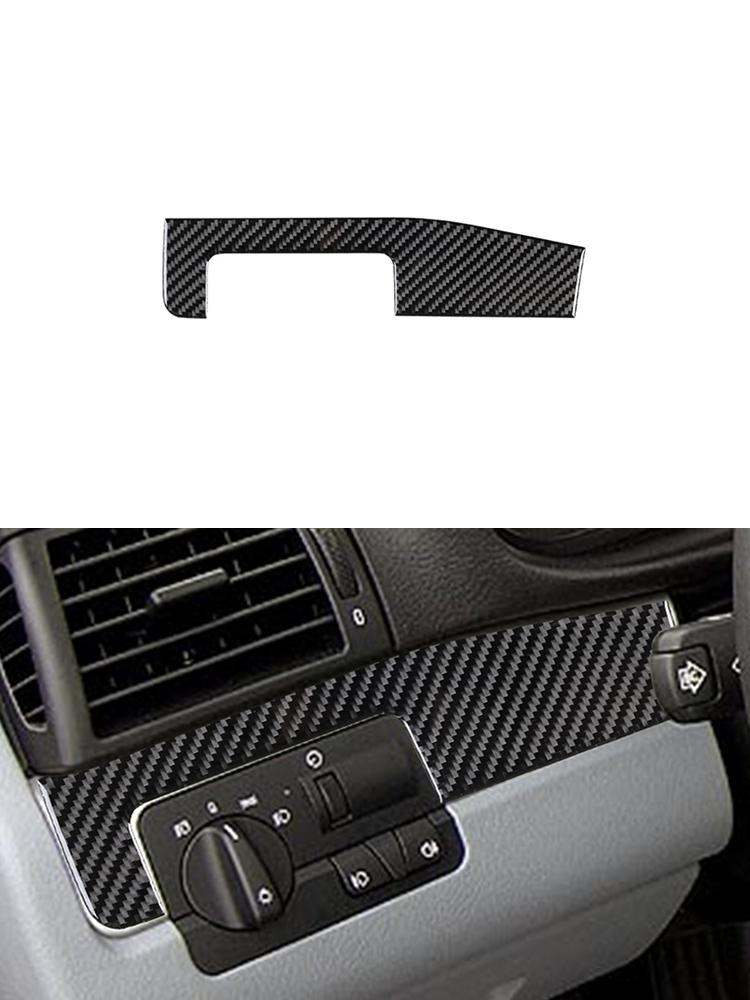 Black Car Interior Decoration Protection Carbon Fiber Sticker For For BMW 3Series E46 1998-2005 With Navigation System