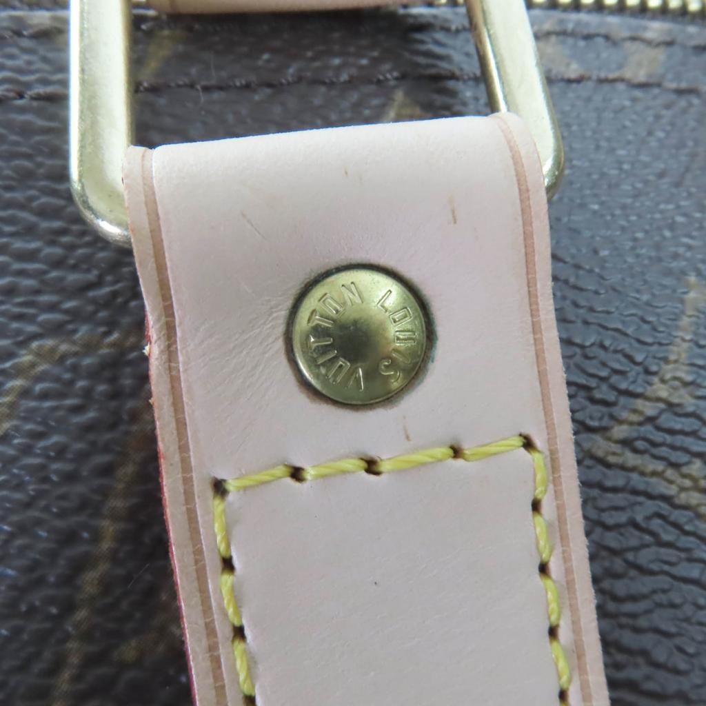 Ausgezeichnete LOUIS VUITTON Boston Tasche Keepol Bandoulière 55 Monogramm Canvas M41414 Gebraucht