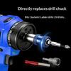 M10 Interface Magnetic Bit Holder, Universal Screwdriver Steel Sleeve Magnetizer Ring